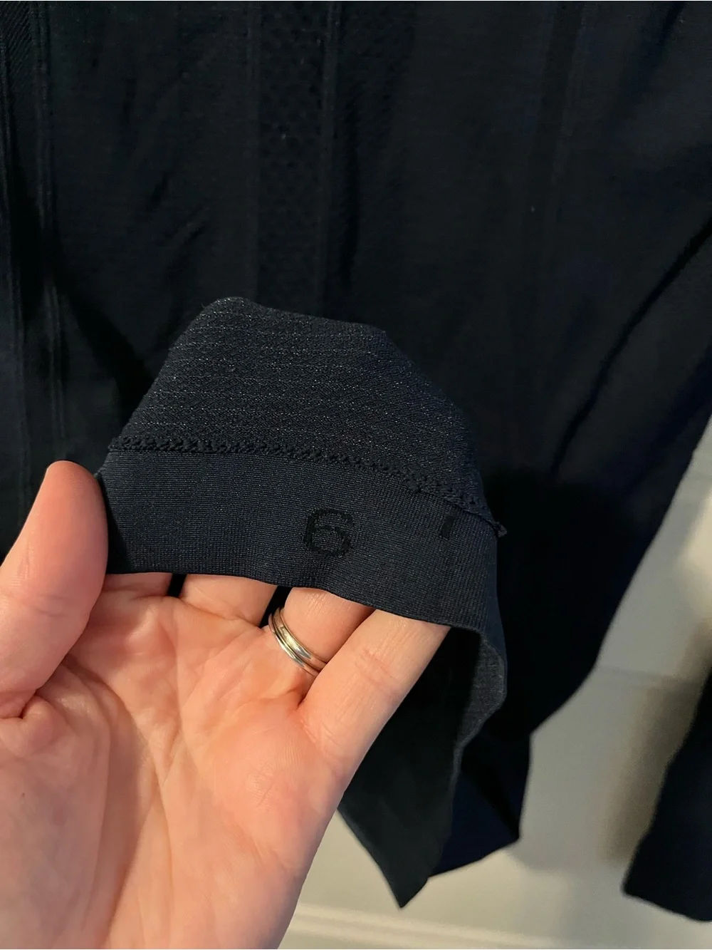 lululemon athletica Long Sleeve Crew Top in Navy